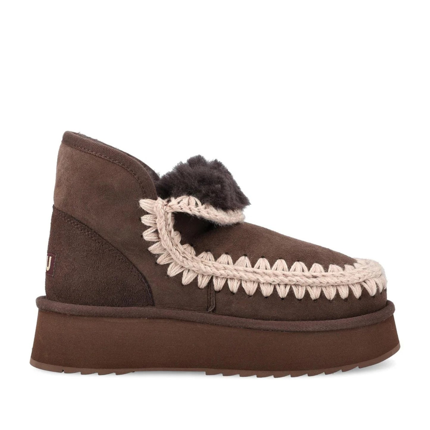 Eskimo Women's Brown Mini Ankle Boots