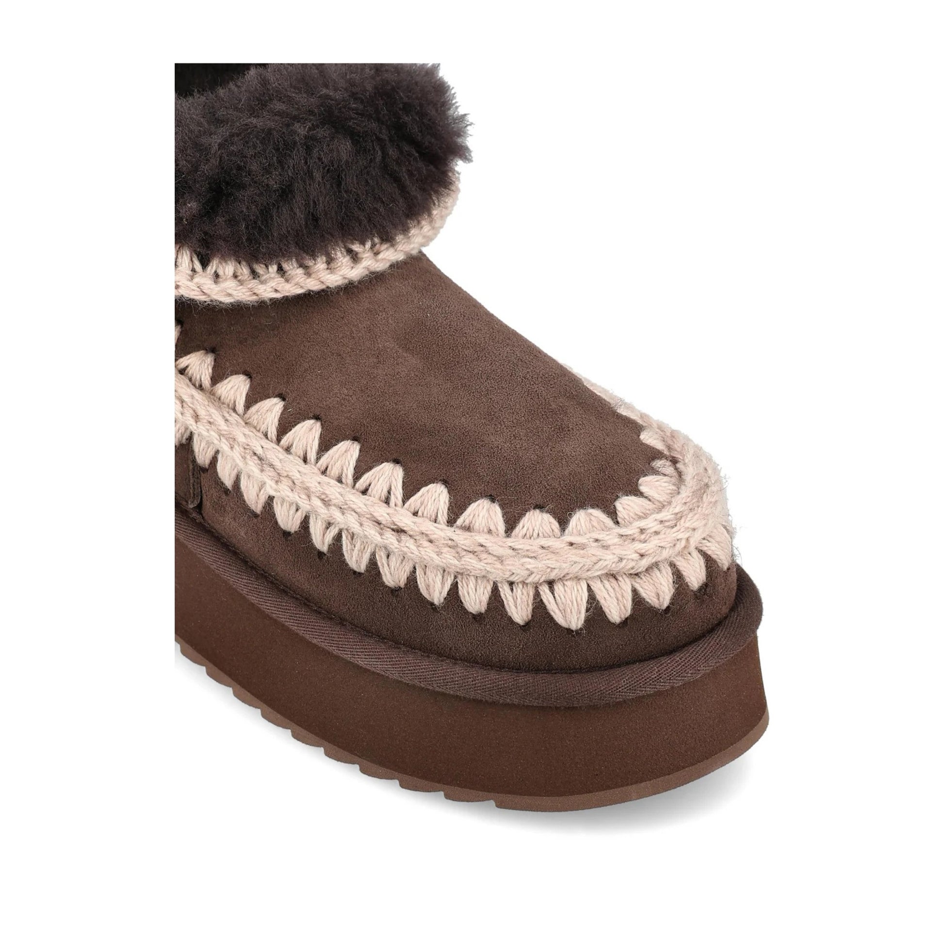 Eskimo Women's Brown Mini Ankle Boots