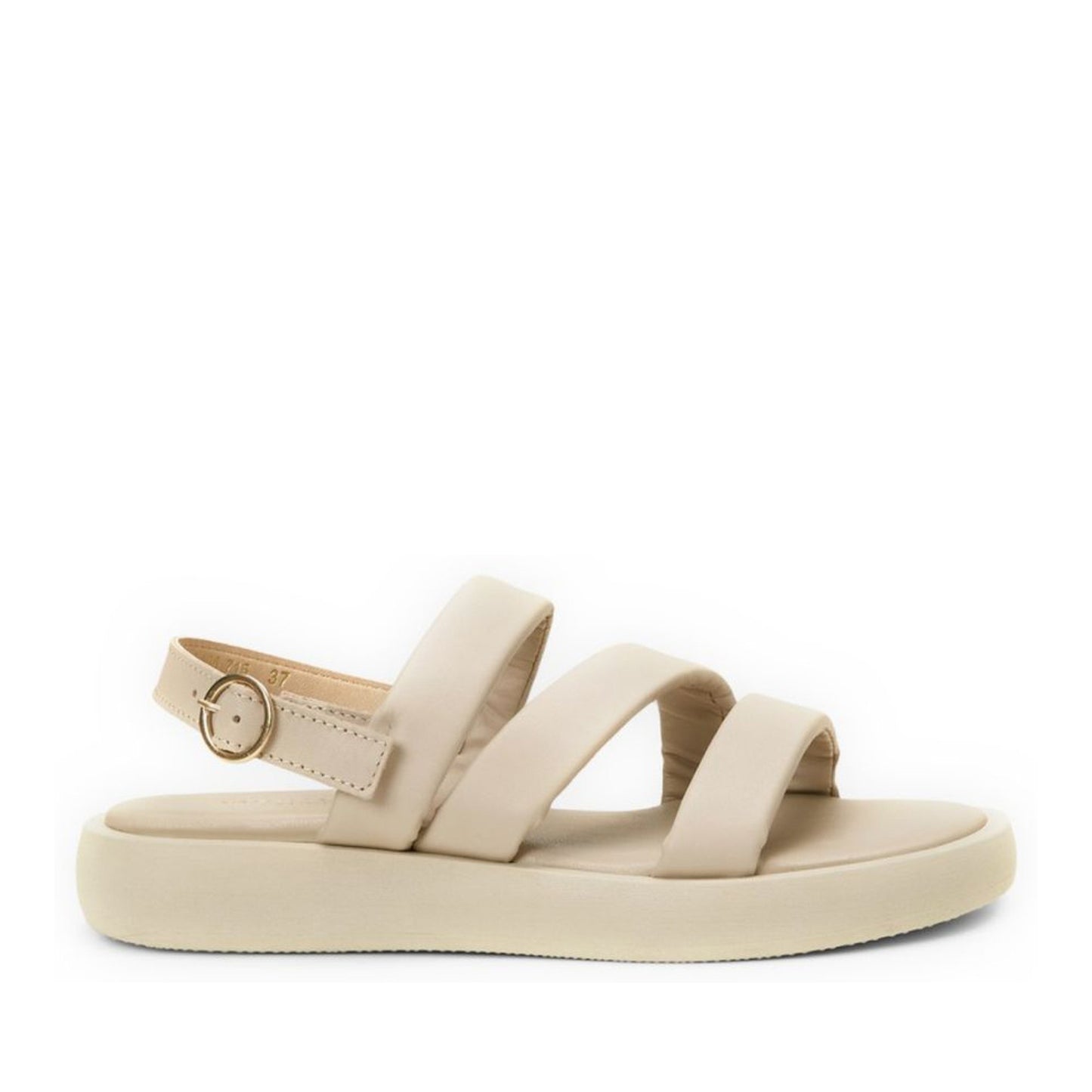 Women's Beige Open-Toe Sandals