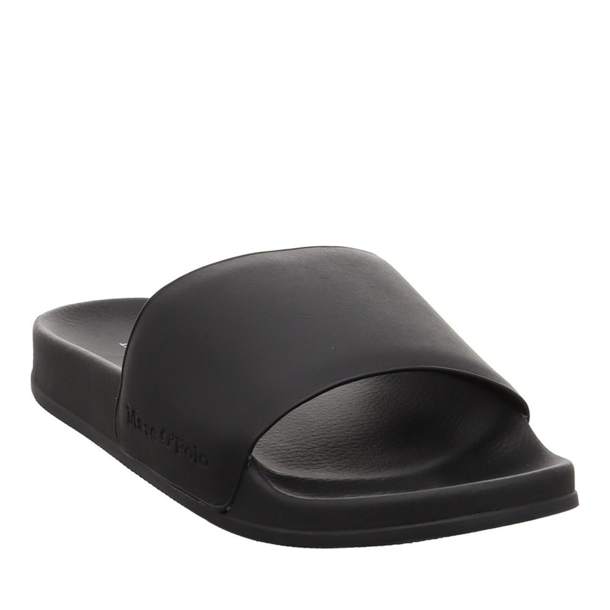 Erik 1A Men's Black Open-Toe Slippers