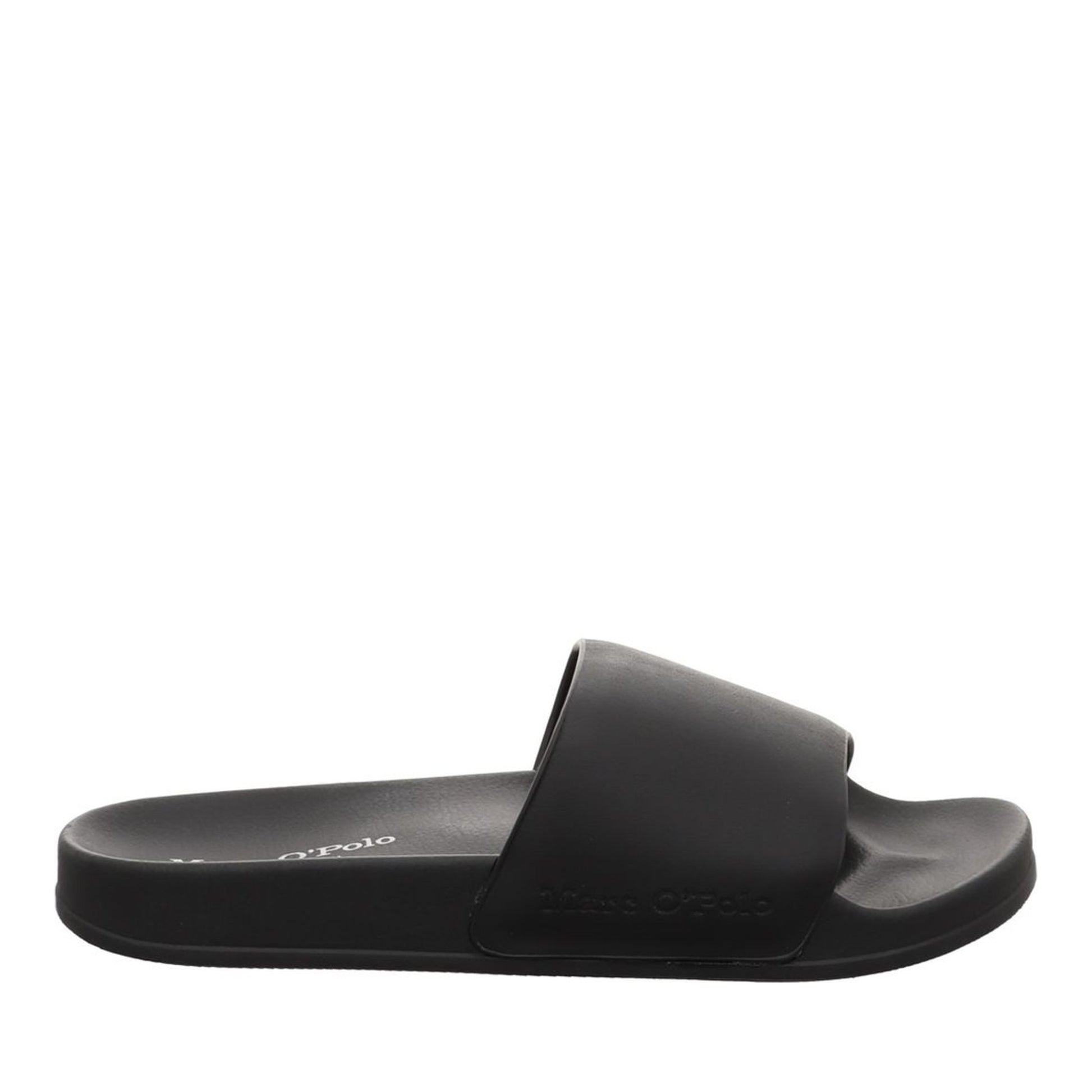 Erik 1A Men's Black Open-Toe Slippers