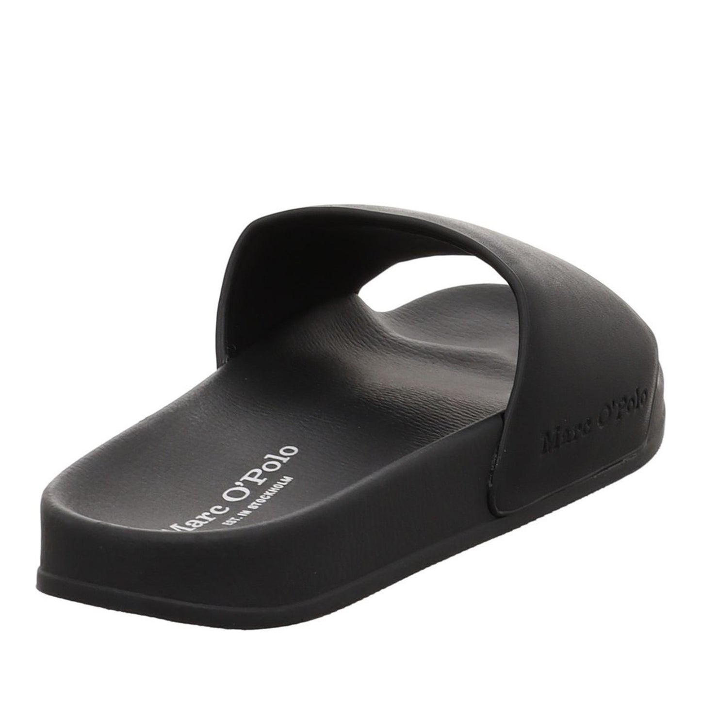 Erik 1A Men's Black Open-Toe Slippers