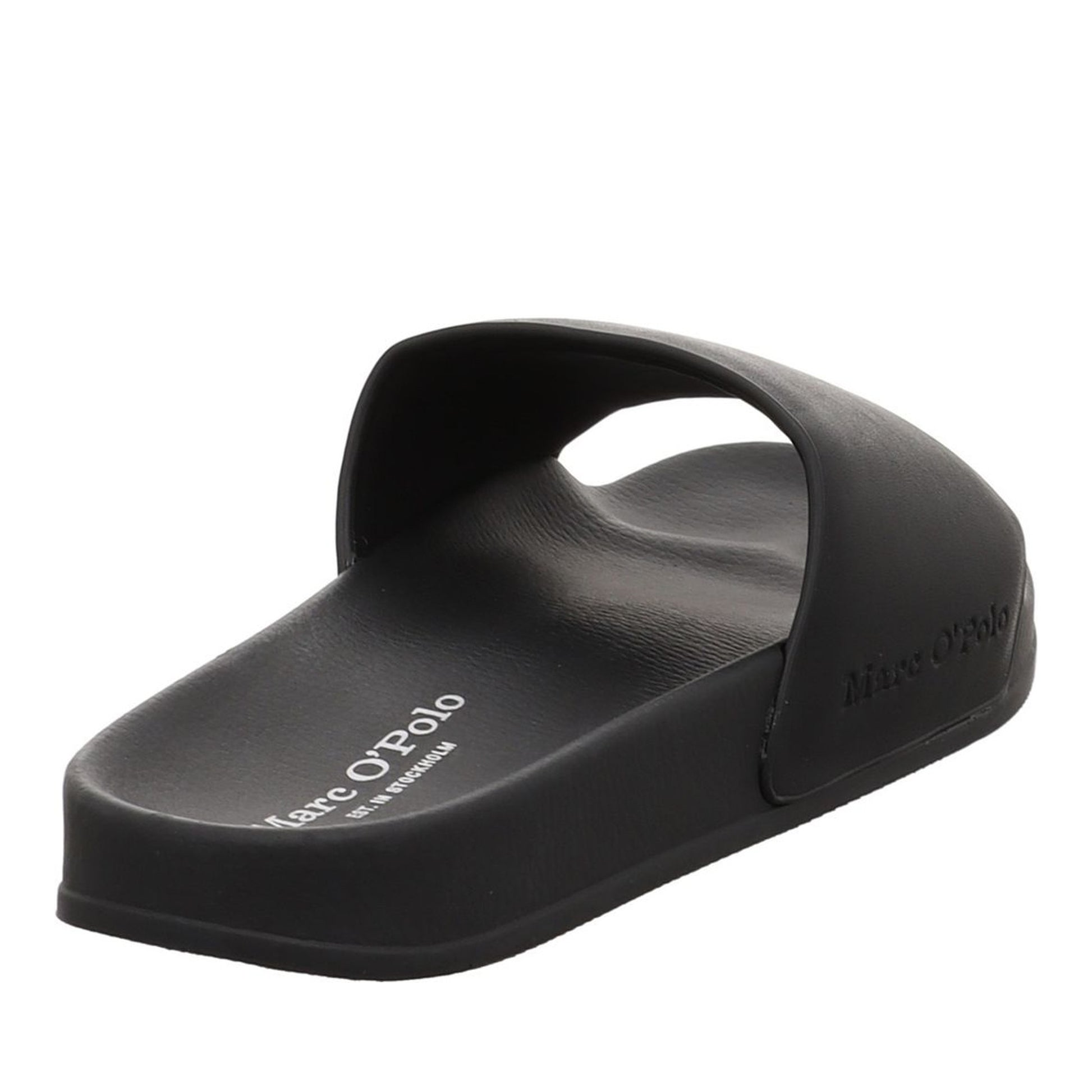 Erik 1A Men's Black Open-Toe Slippers