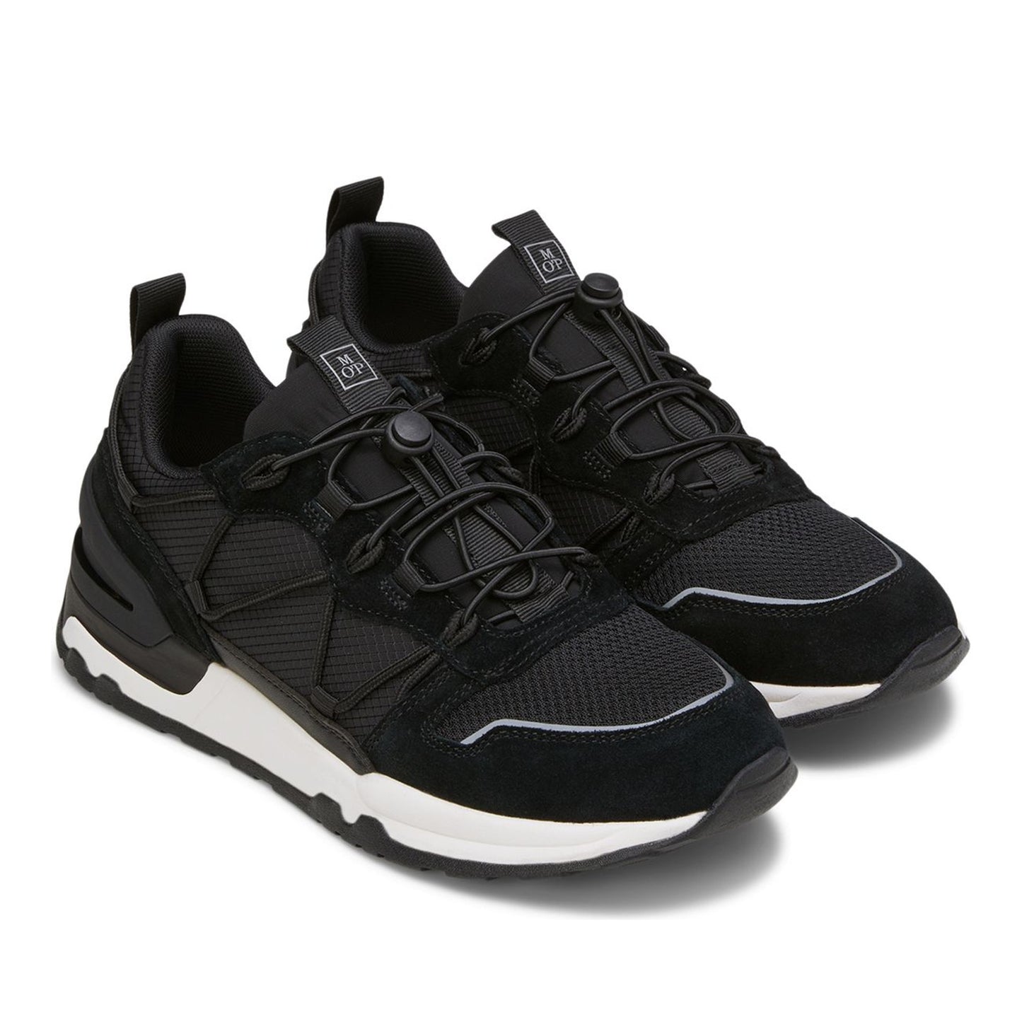 Peter 4D Men's Black Fashion Sneakers