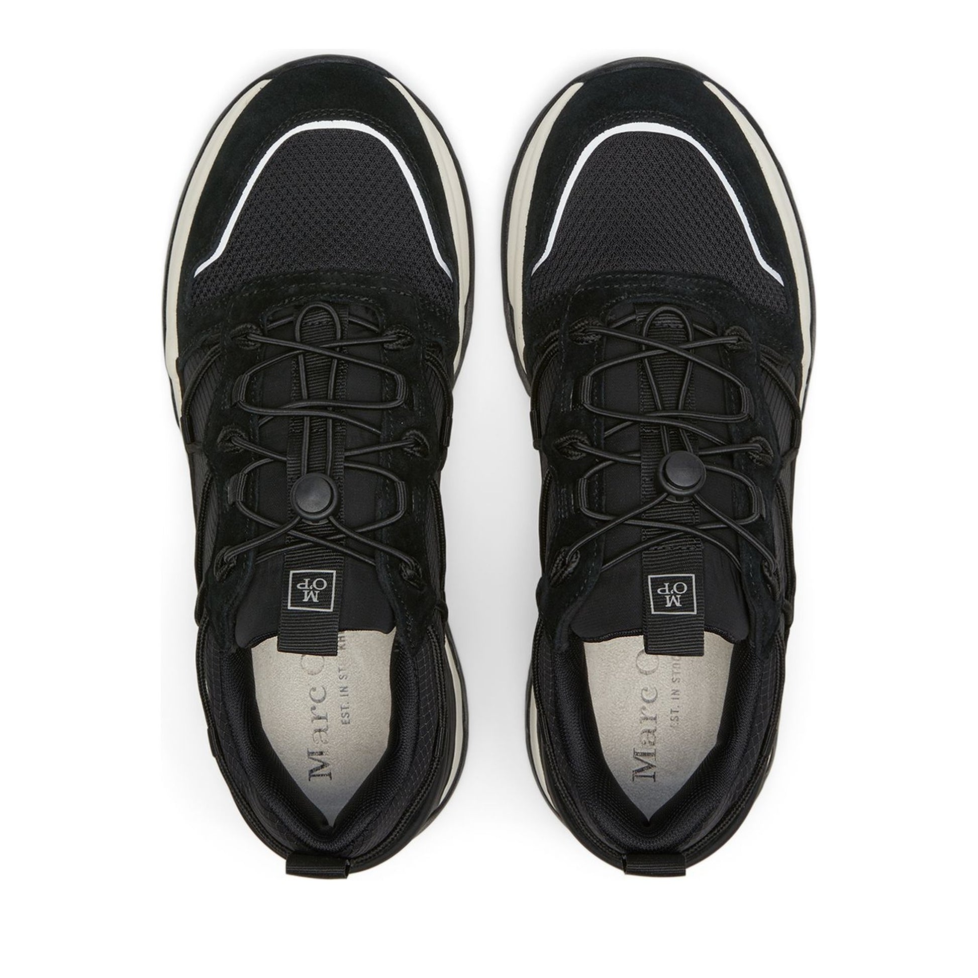 Peter 4D Men's Black Fashion Sneakers