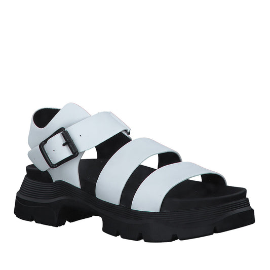 Women's White Open-Toe Sandals