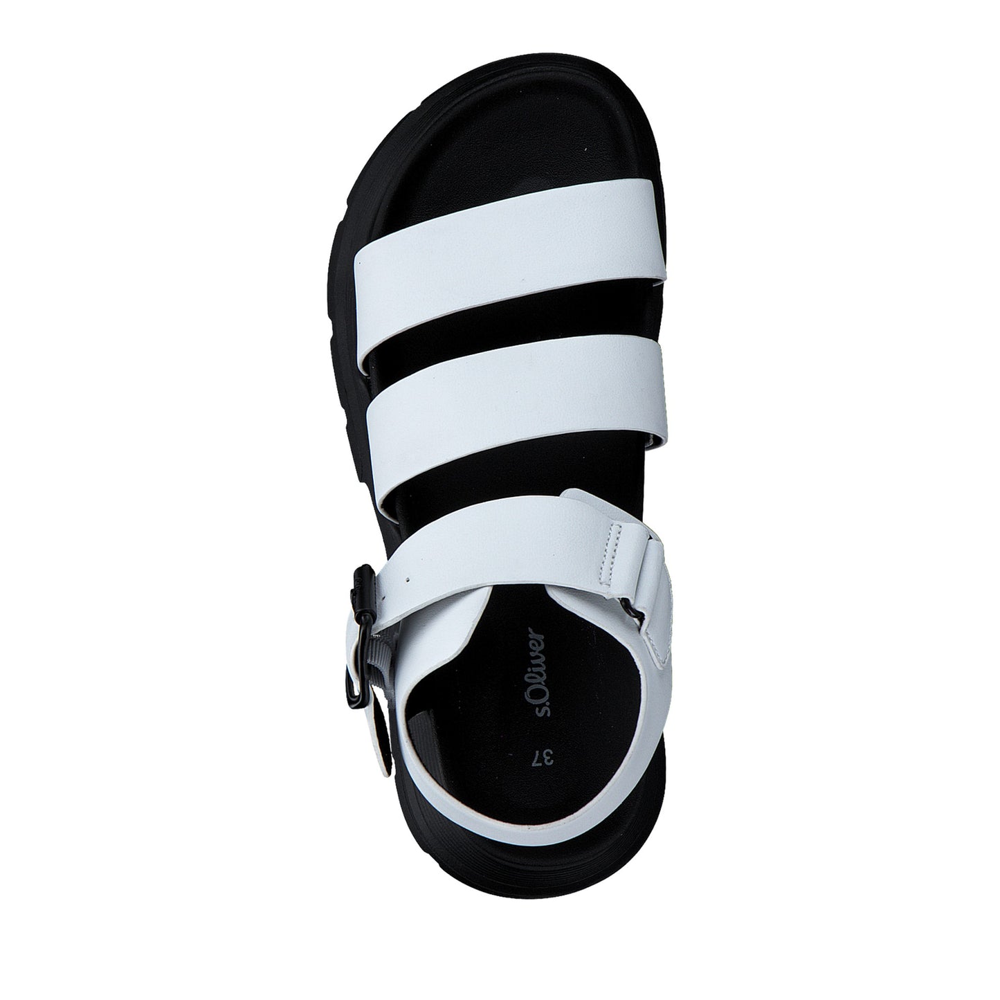 Women's White Open-Toe Sandals