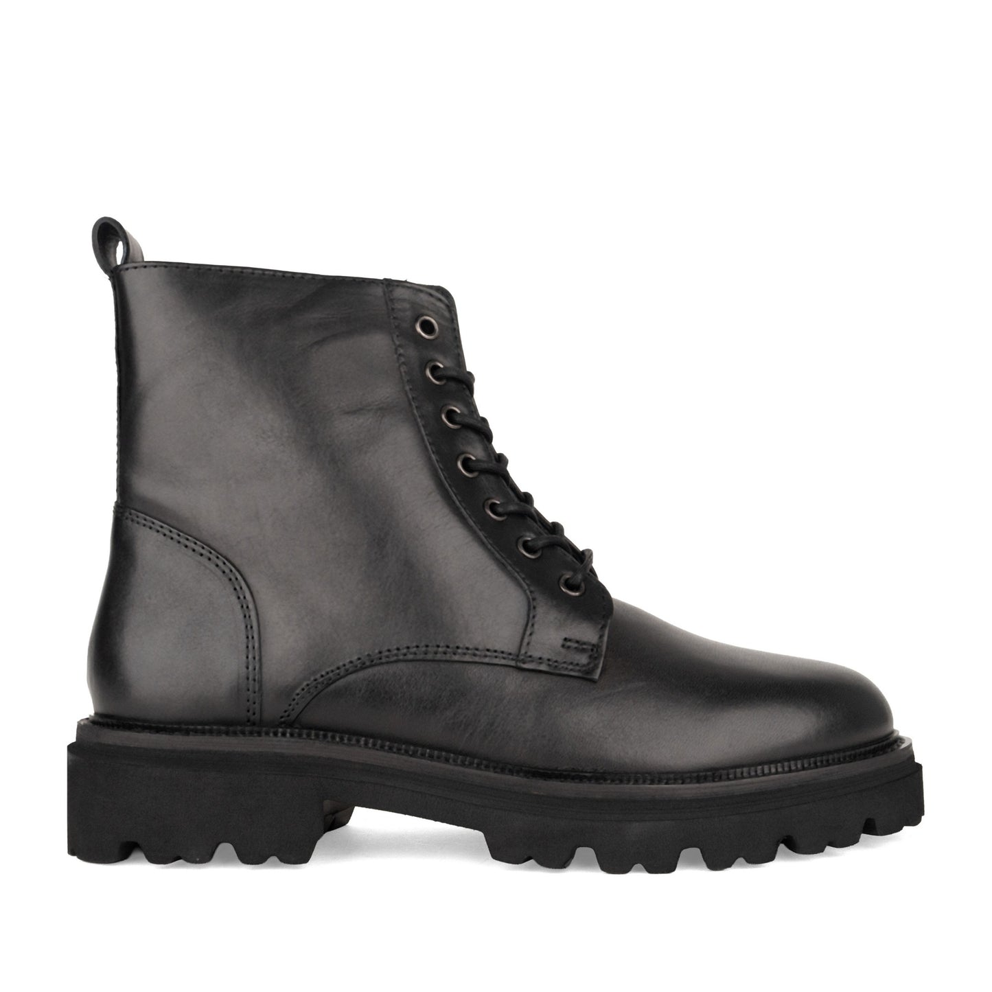Women's Black Mat Ankle Boots