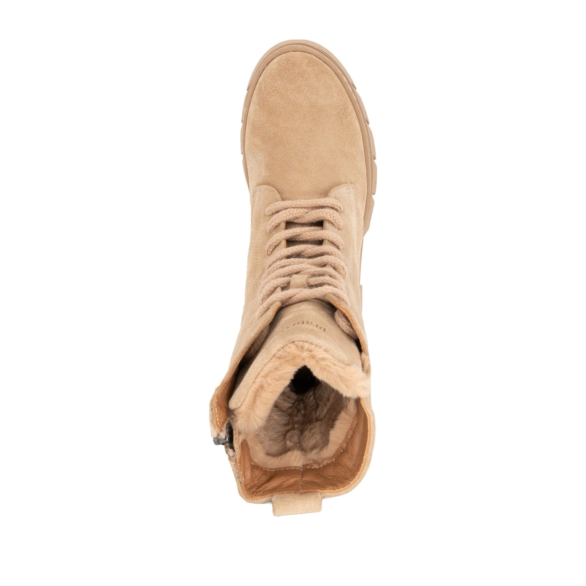 brown casual closed booties
