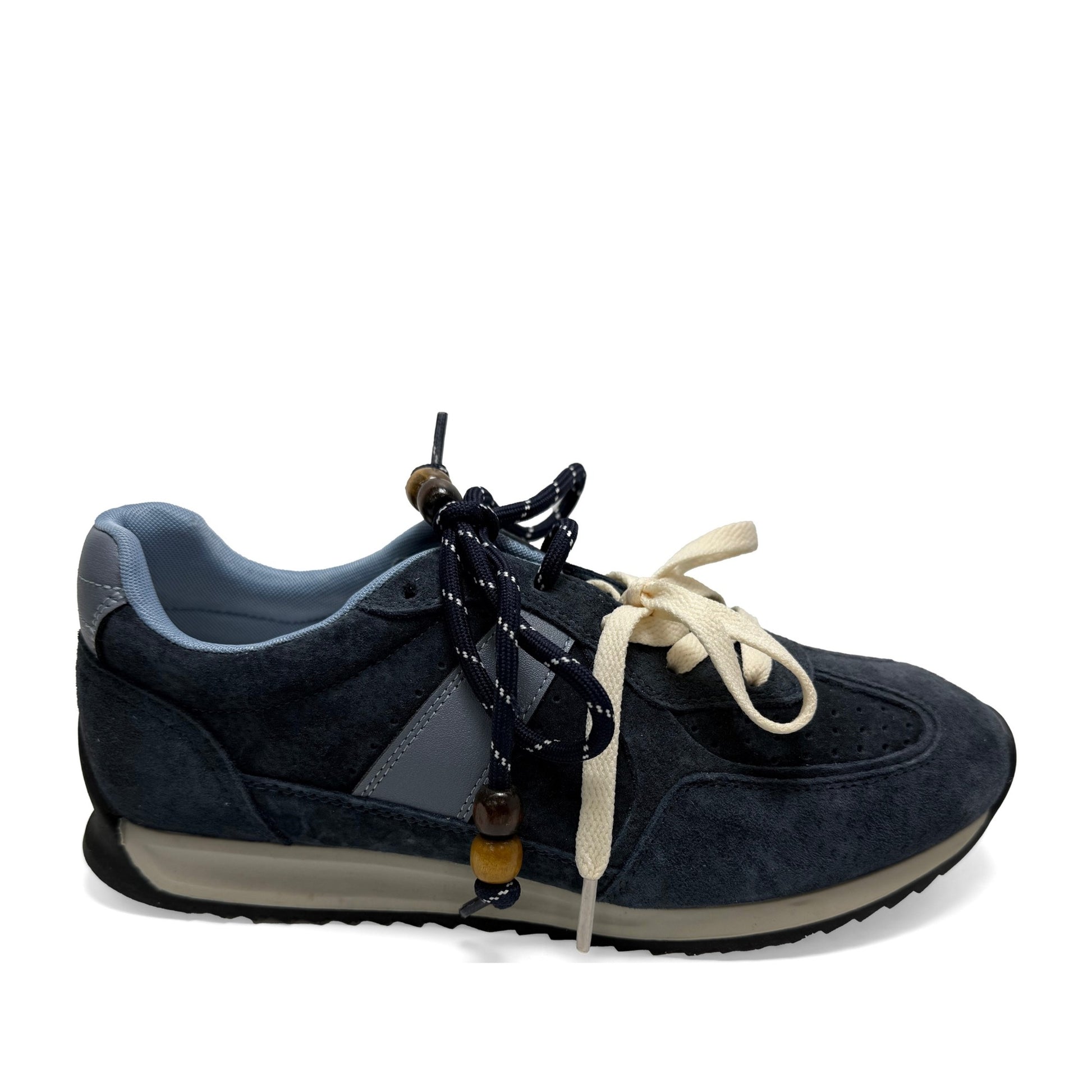 Women's Blue Wedge Fashion Sneakers