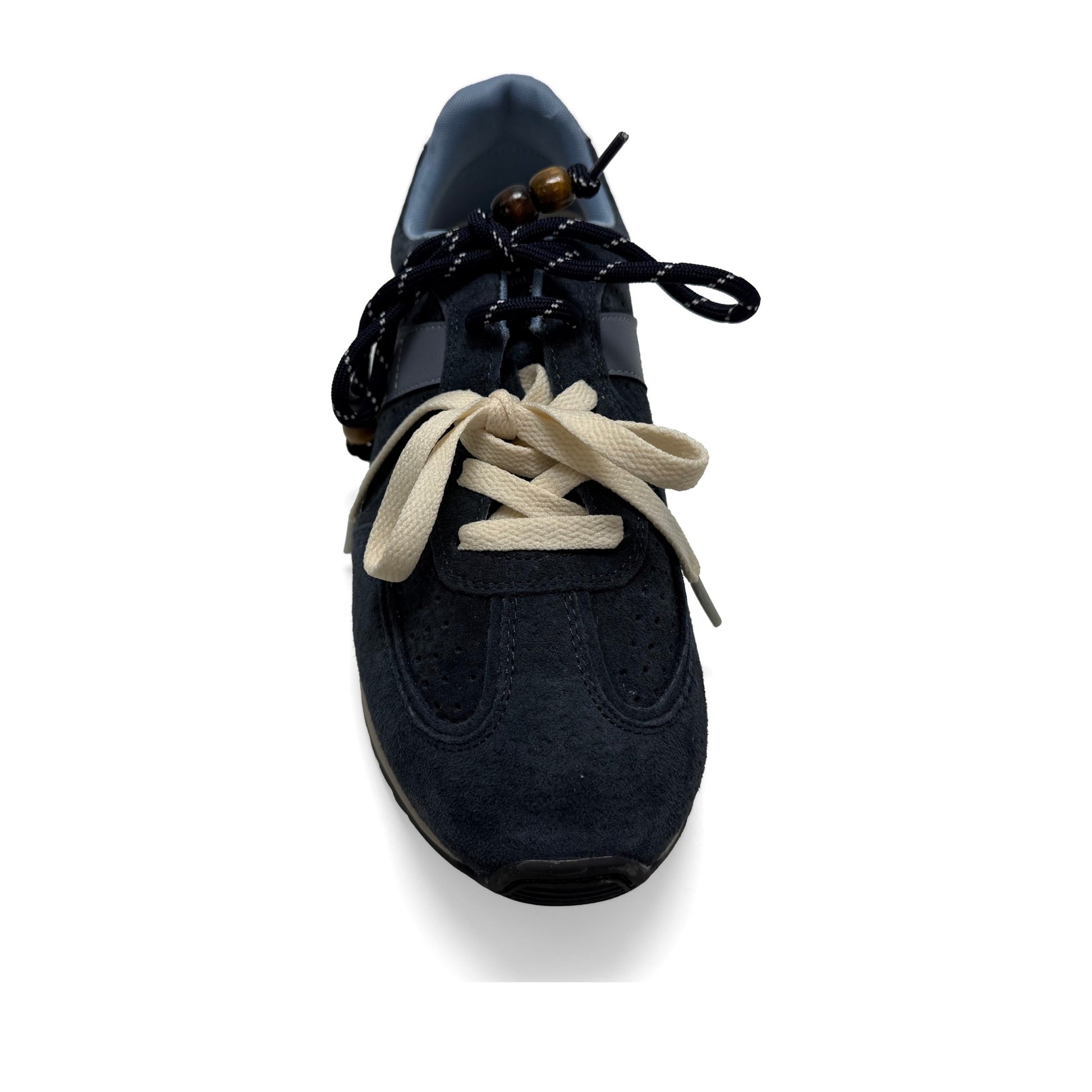 Women's Blue Wedge Fashion Sneakers