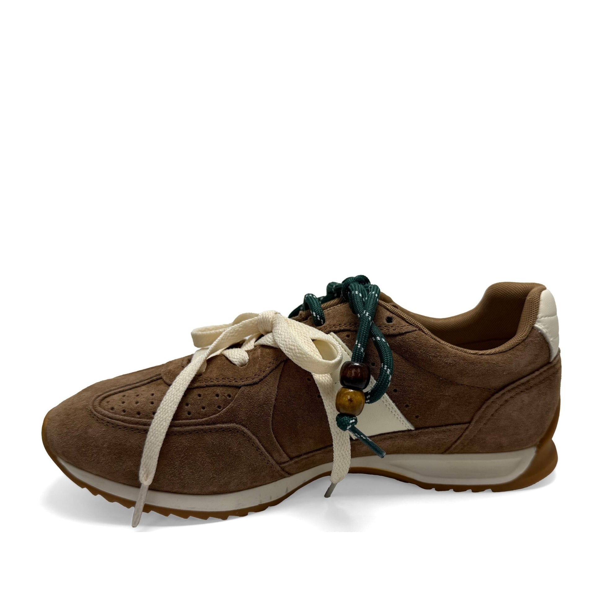 Women's Brown Wedge Fashion Sneakers