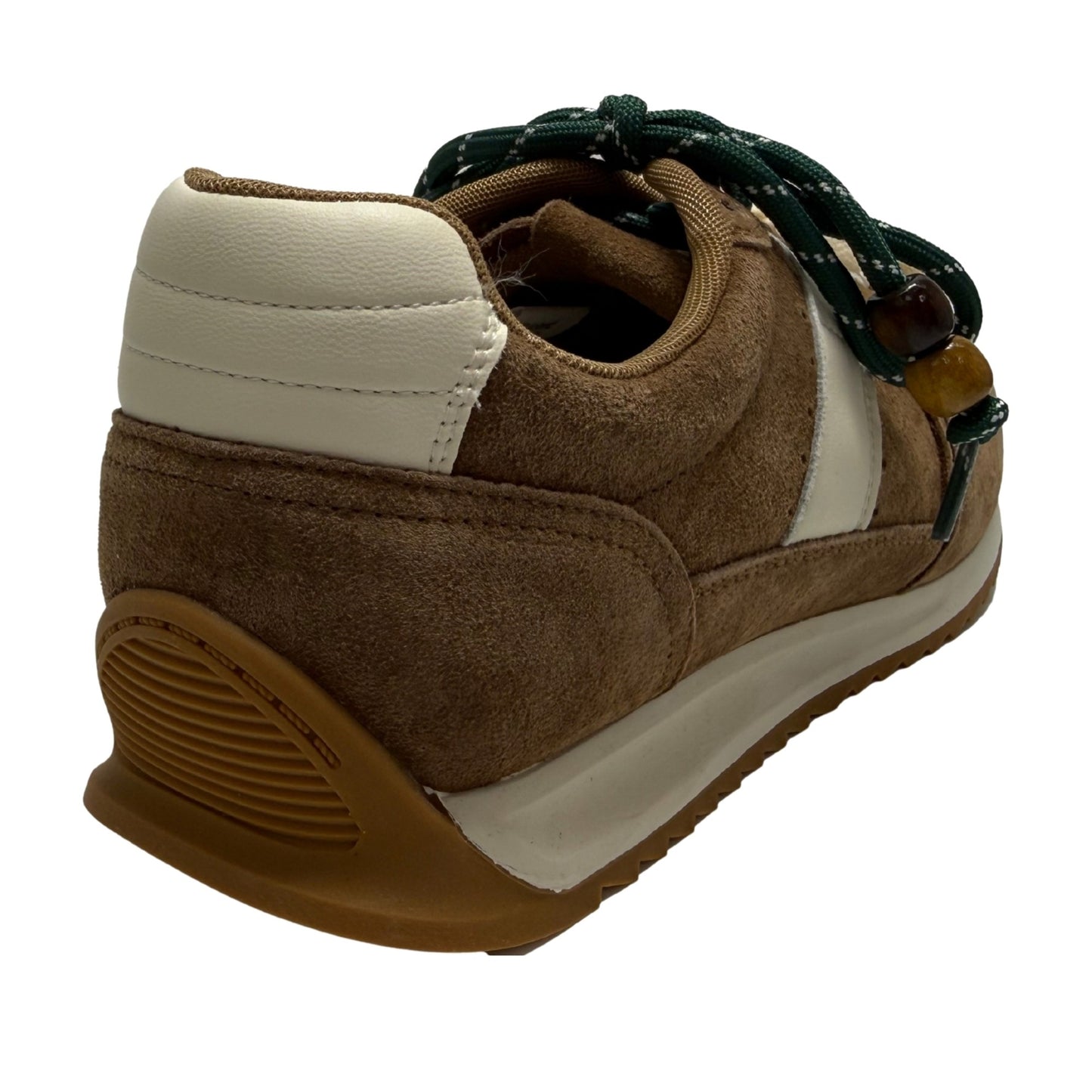 Women's Brown Wedge Fashion Sneakers