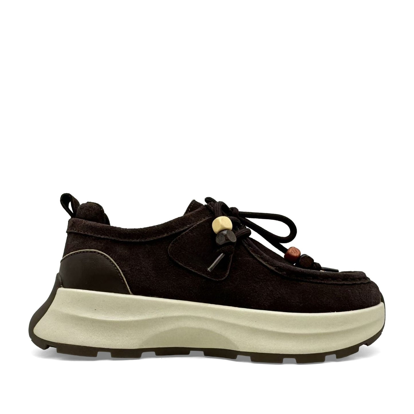Women's Brown Wedge Fashion Sneakers