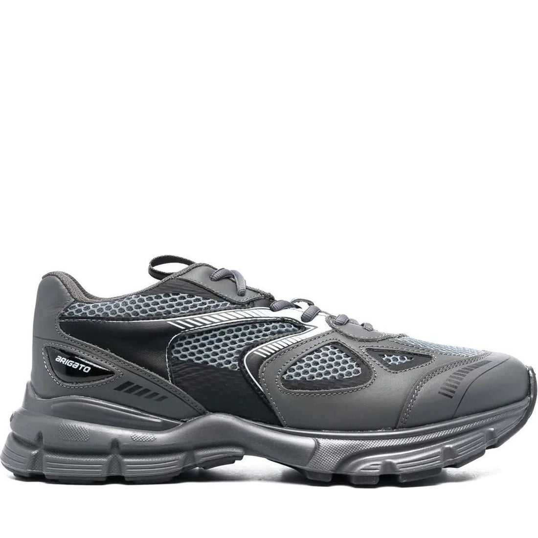 marathon runner grey