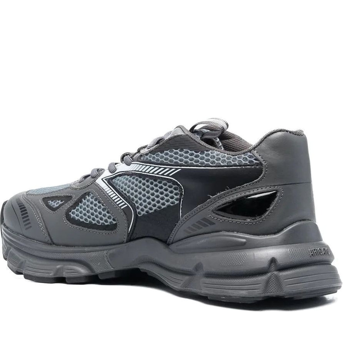 marathon runner grey