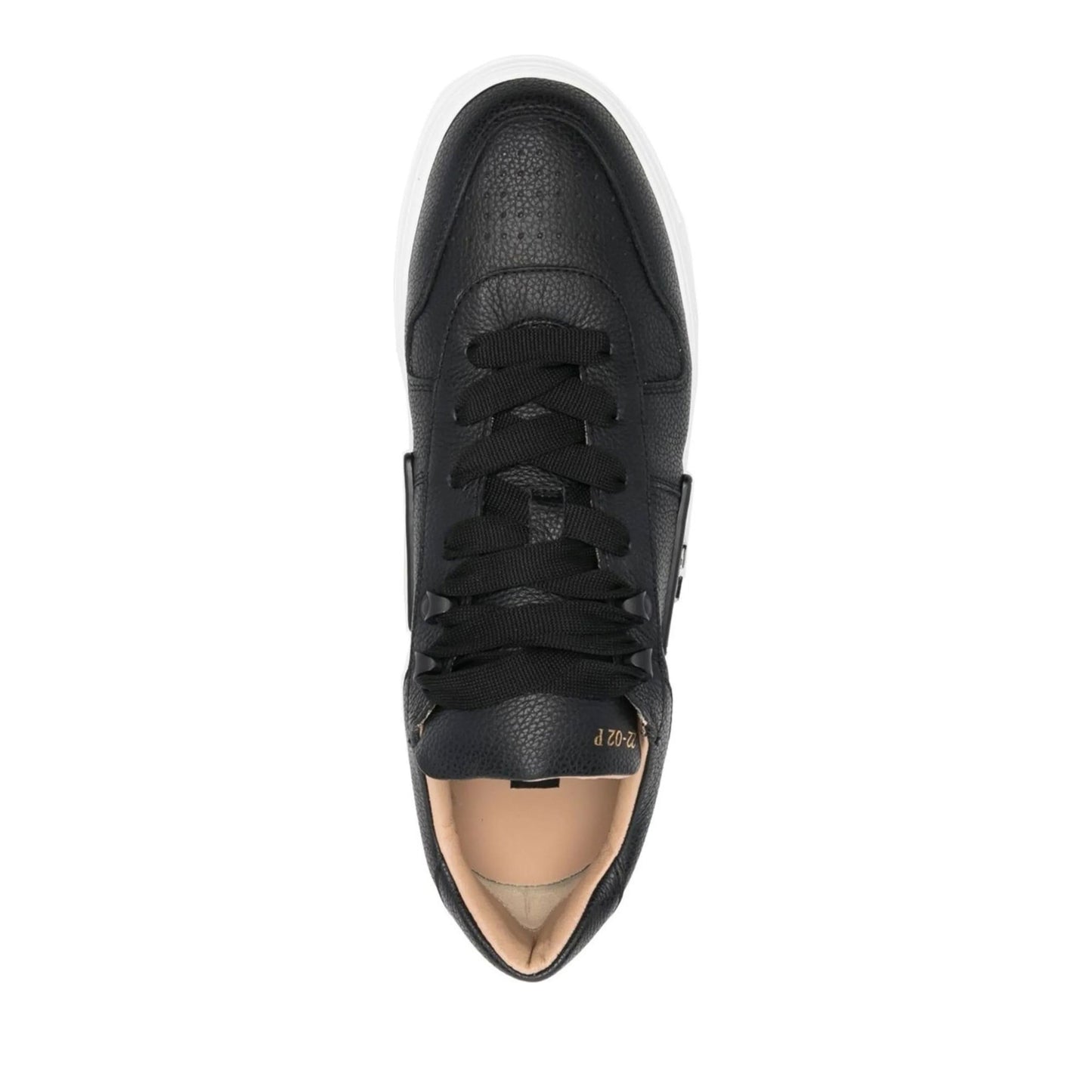 Phantom Men's Black Lo-top Athletic Sneakers