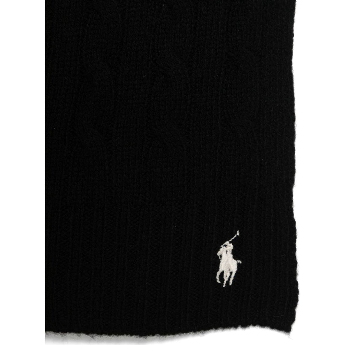 black casual scarf