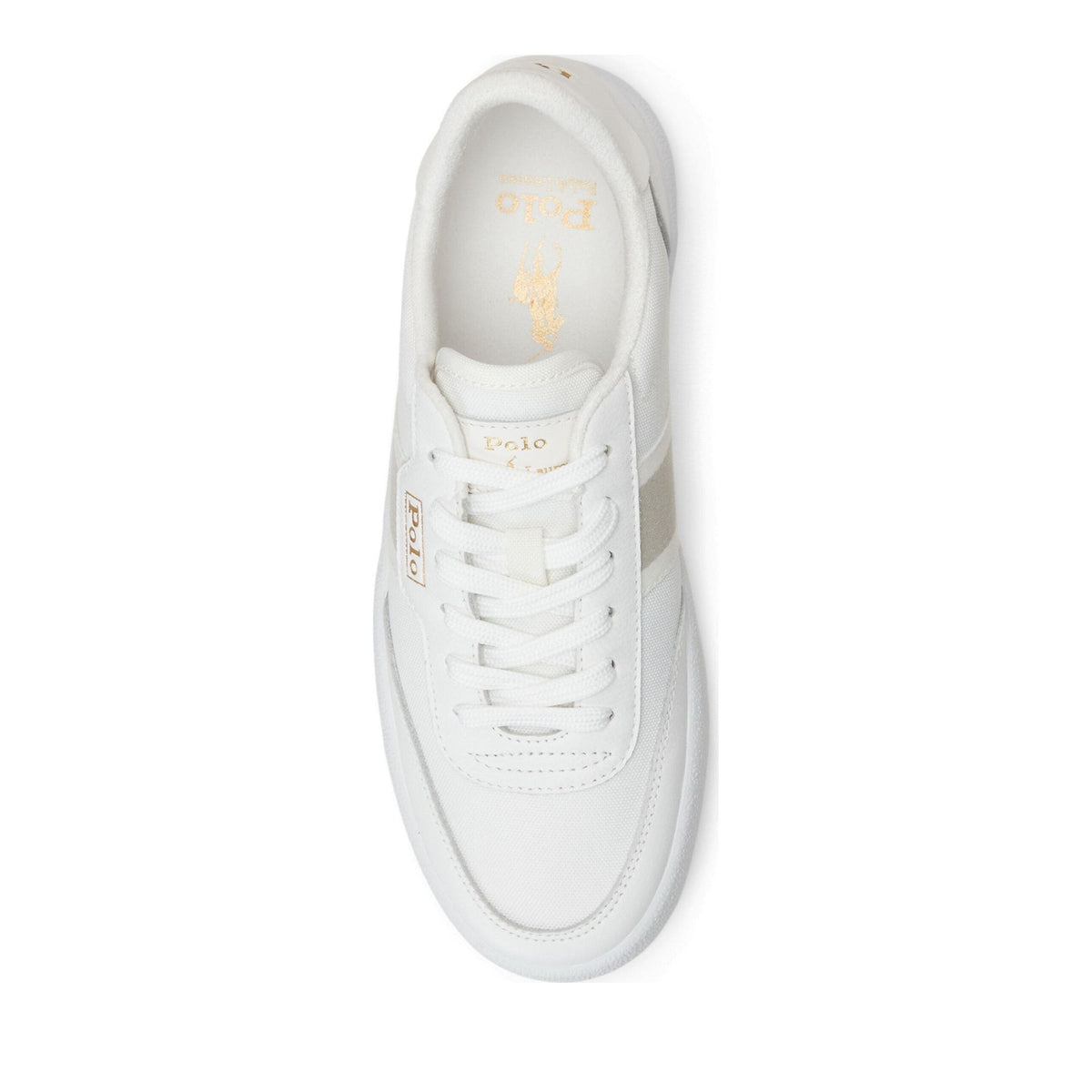 low top lace sneakers white