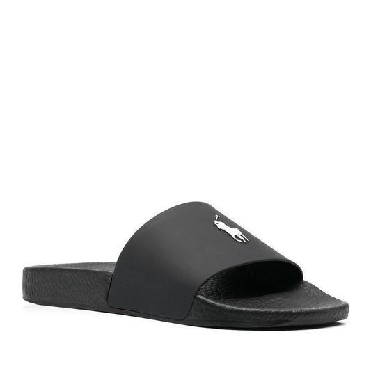 Men's Black Slippers