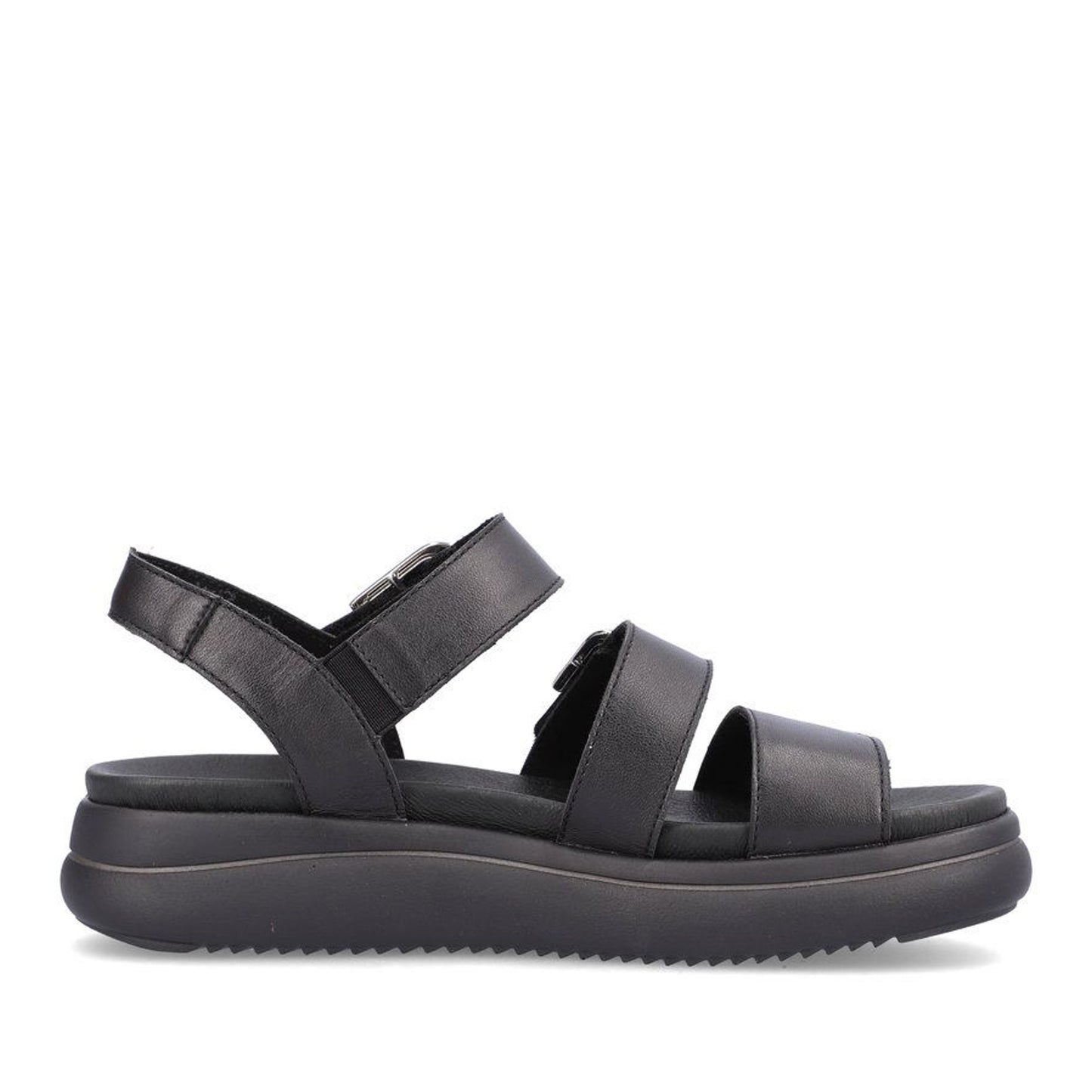 Women's Black Open-Toe Sandals