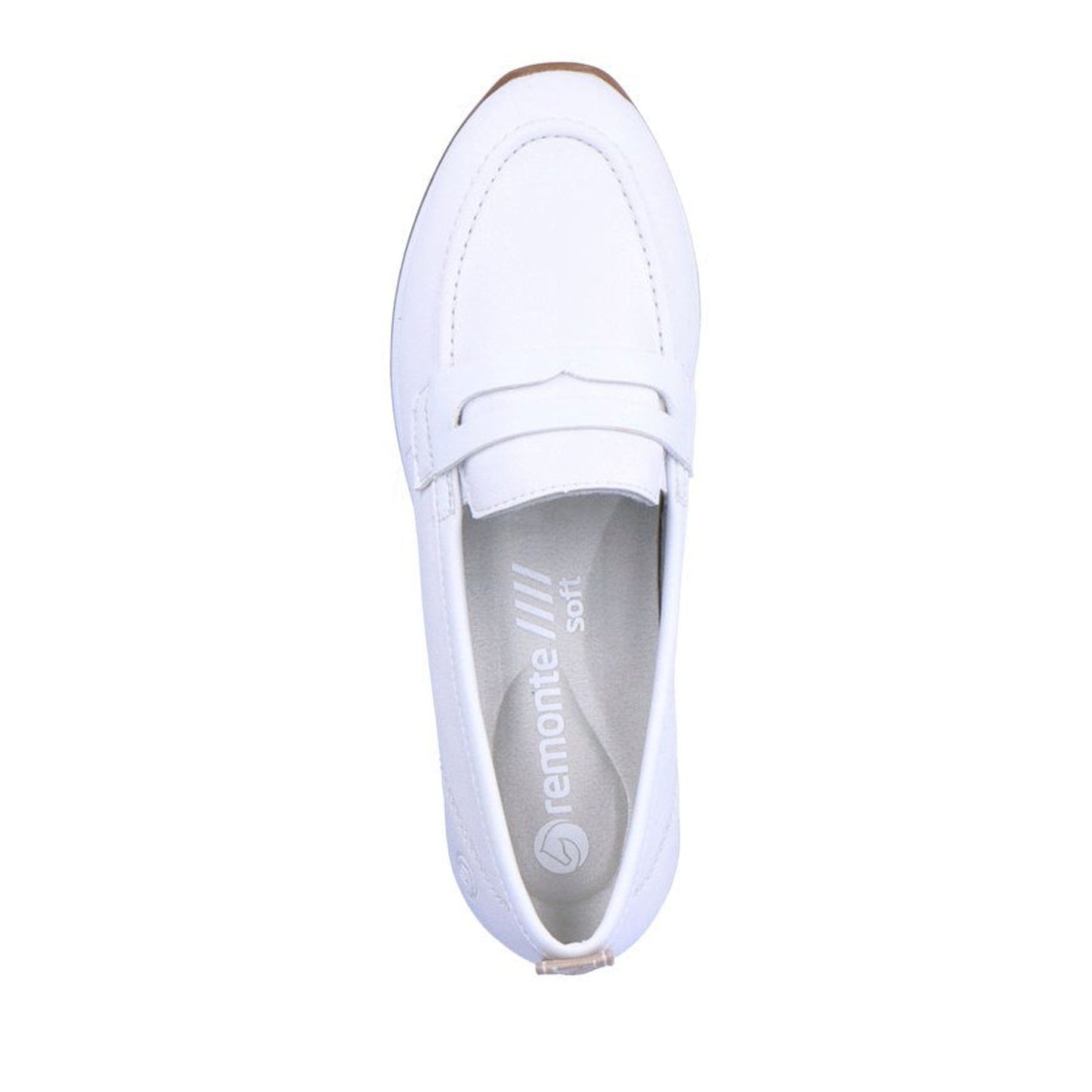 Women's White Loafers
