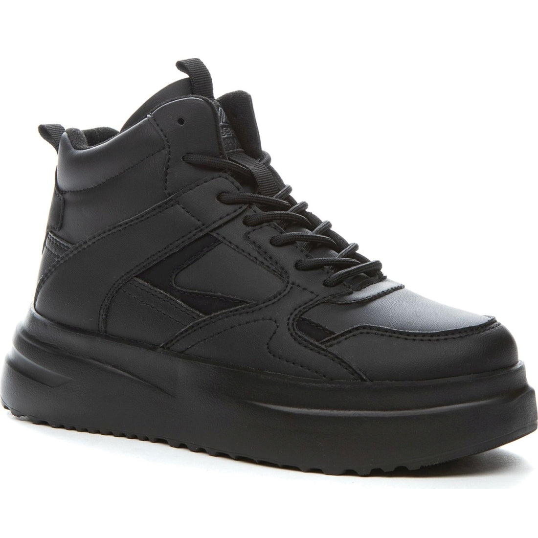 leisure trainers black