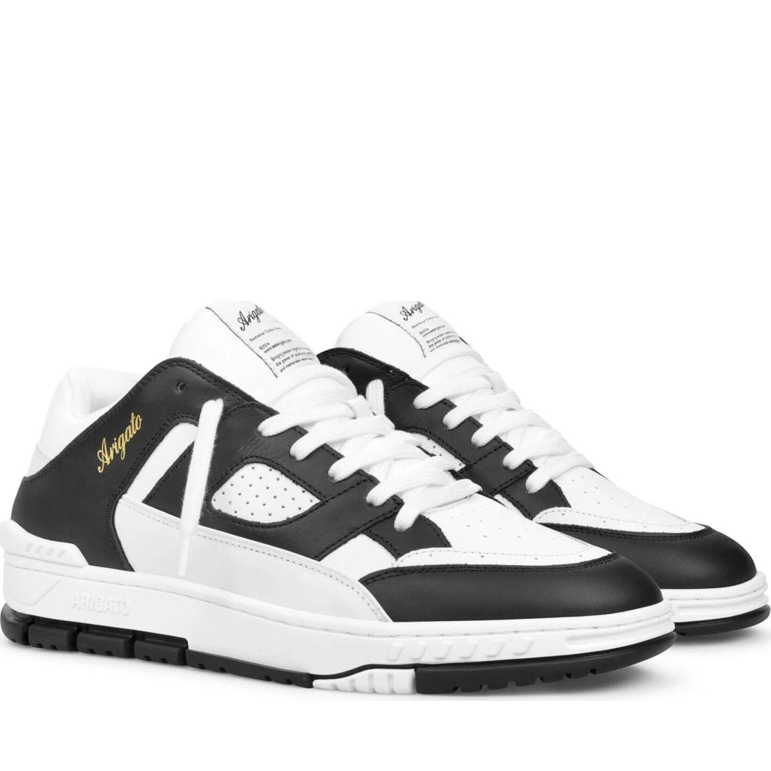 area lo sneaker white black