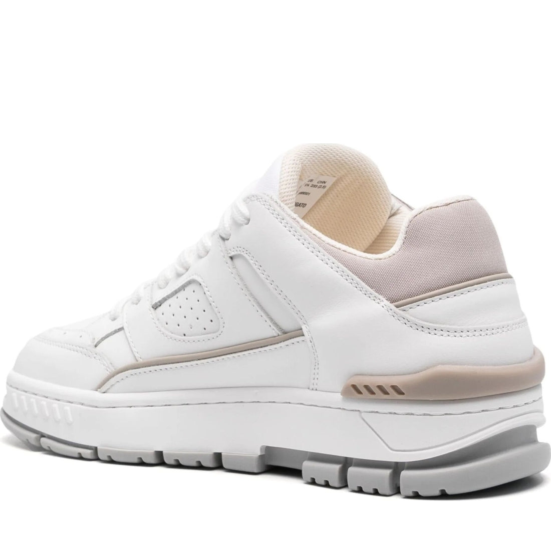 area lo sneaker white beige