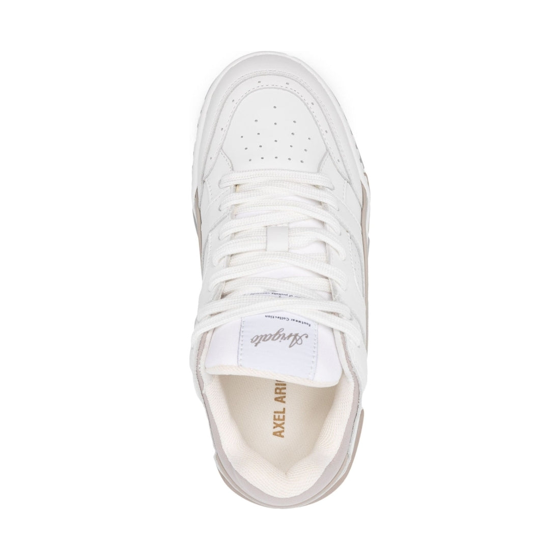 area lo sneaker white beige