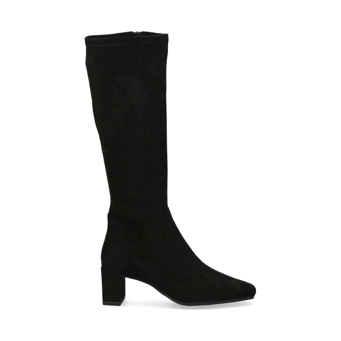 black casual closed boots