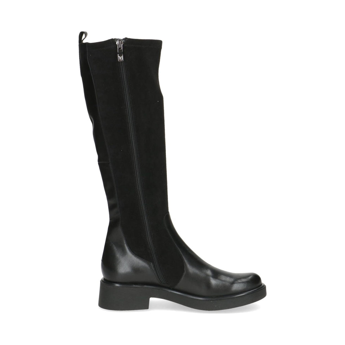 black casual closed boots