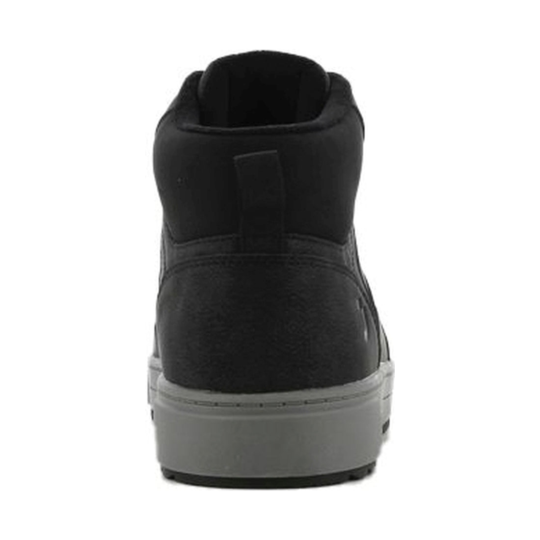 men casual high sneakers black