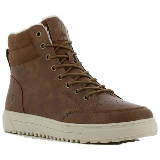 men casual high sneakers natural