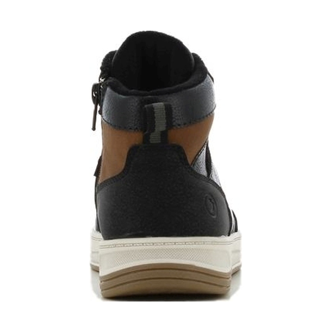 boys kids high sneakers black natural