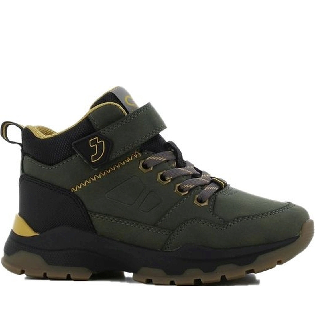 boys kids high sneakers khaki mustard