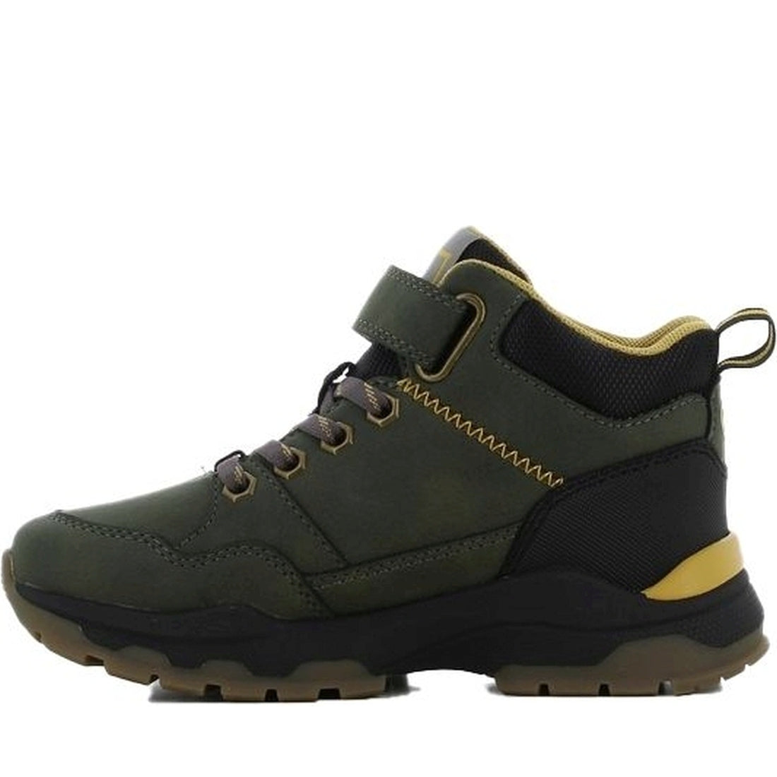 boys kids high sneakers khaki mustard