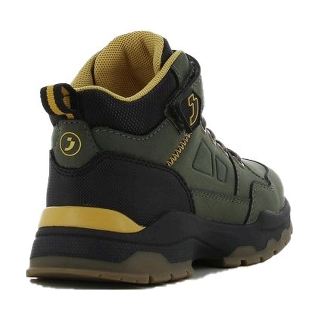 boys kids high sneakers khaki mustard