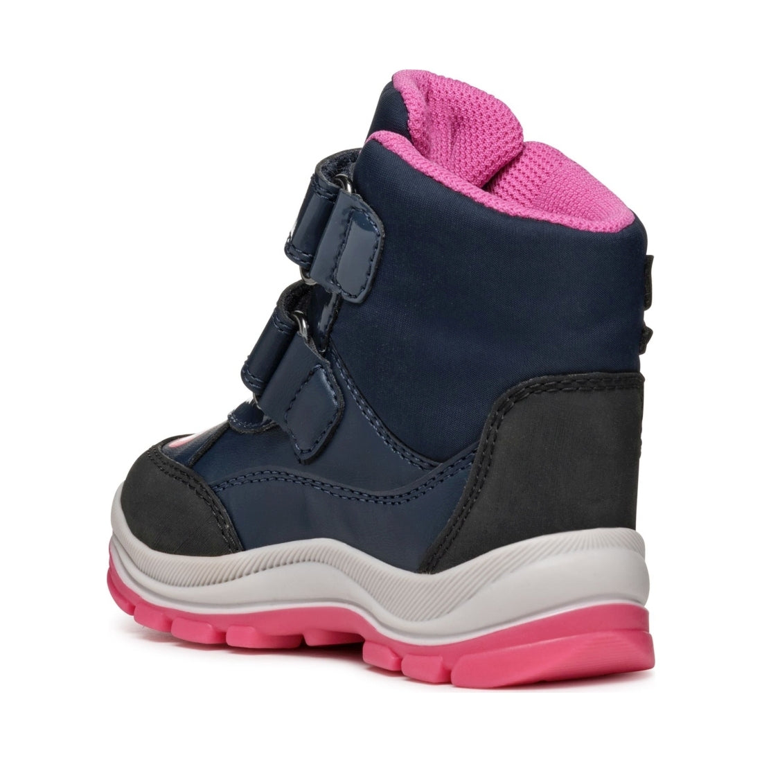 flanfil booties navy fuchsia