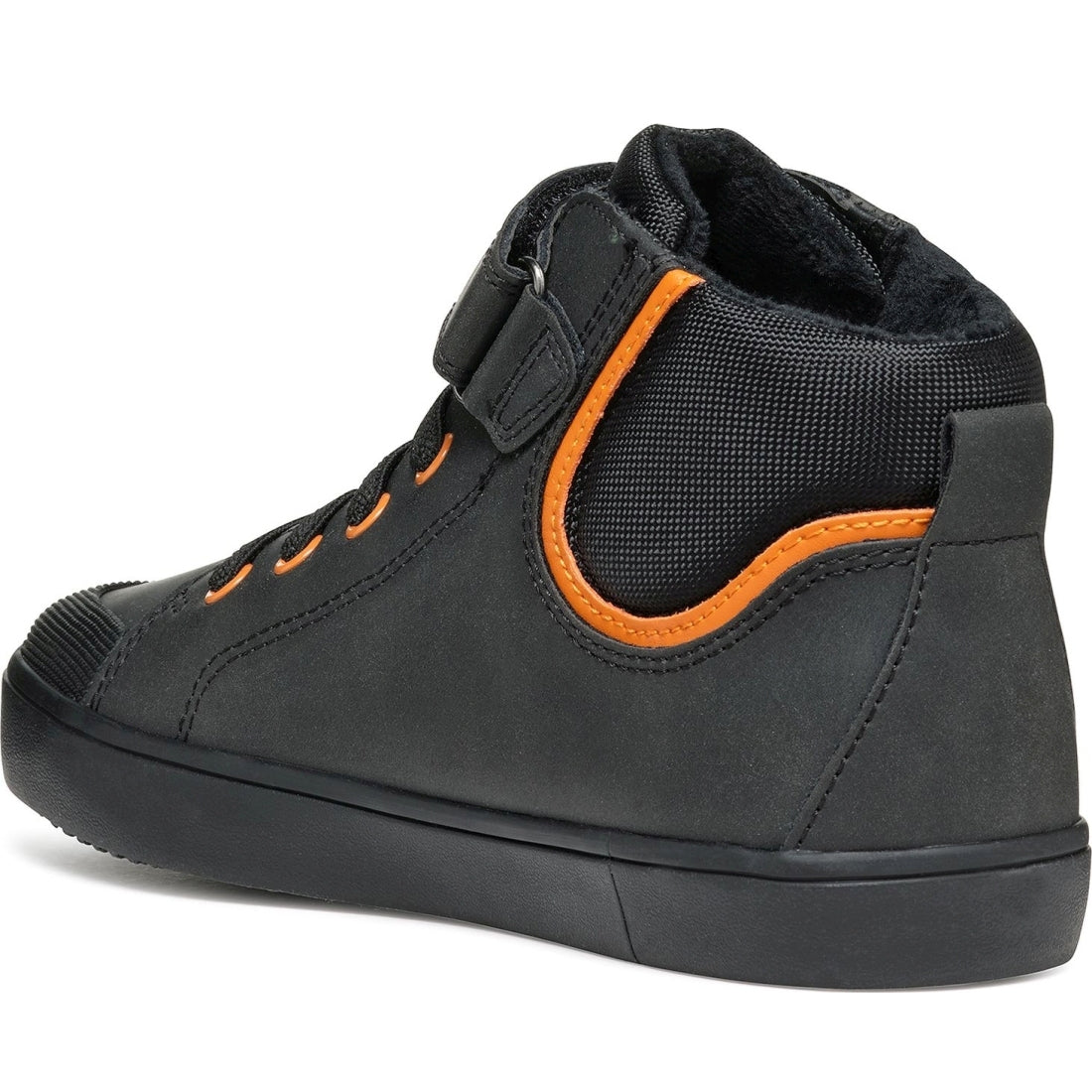 gisli booties black dk orange