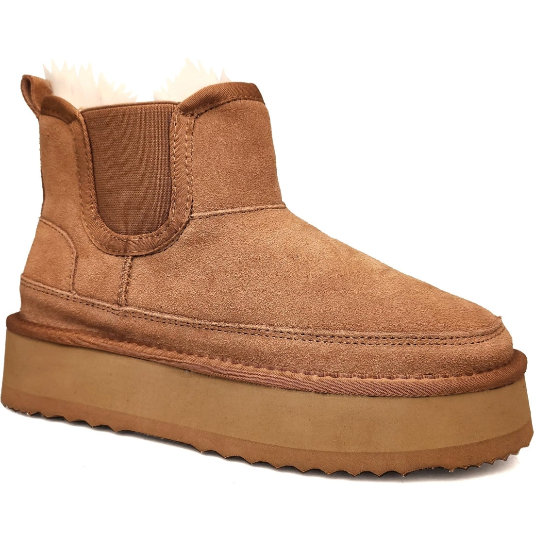 casual closed warm boots