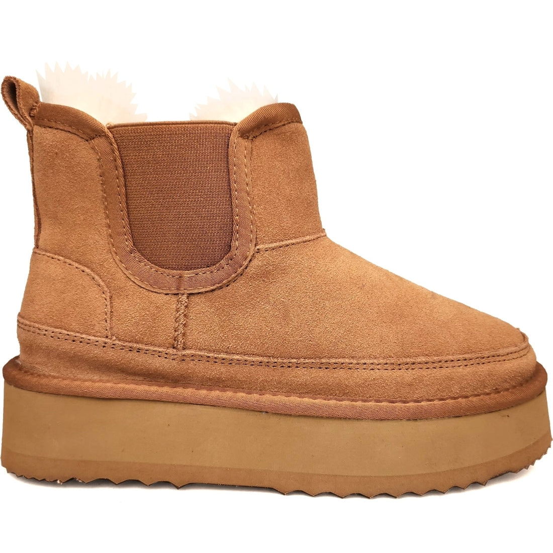 casual closed warm boots