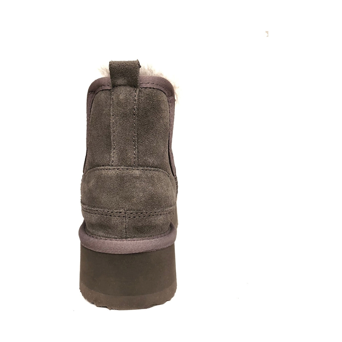 grey casual closed warm boots