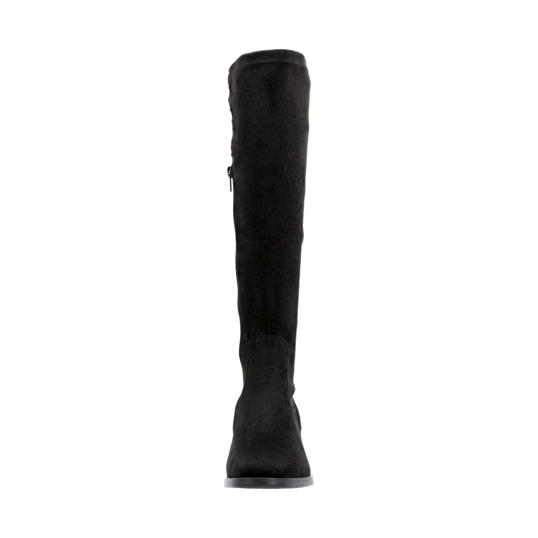 black elegant closed ladies' boots