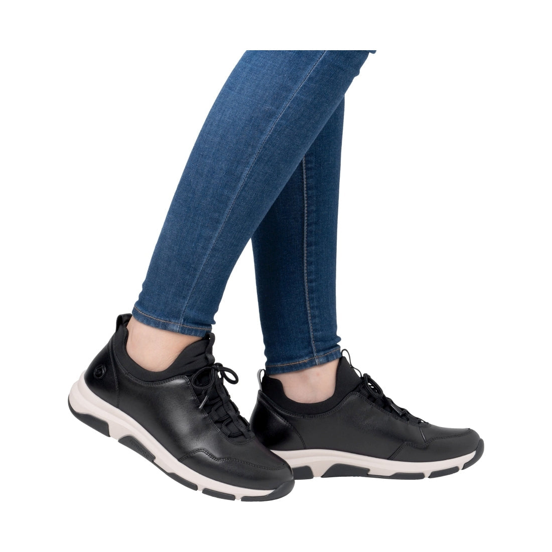 black casual closed ladies shoes