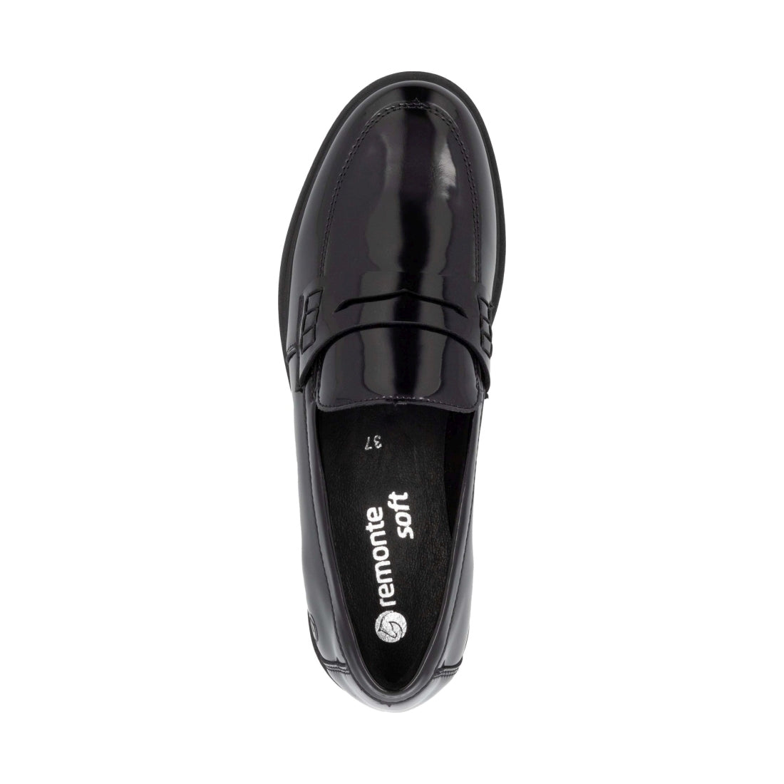 black elegant closed ladies shoes