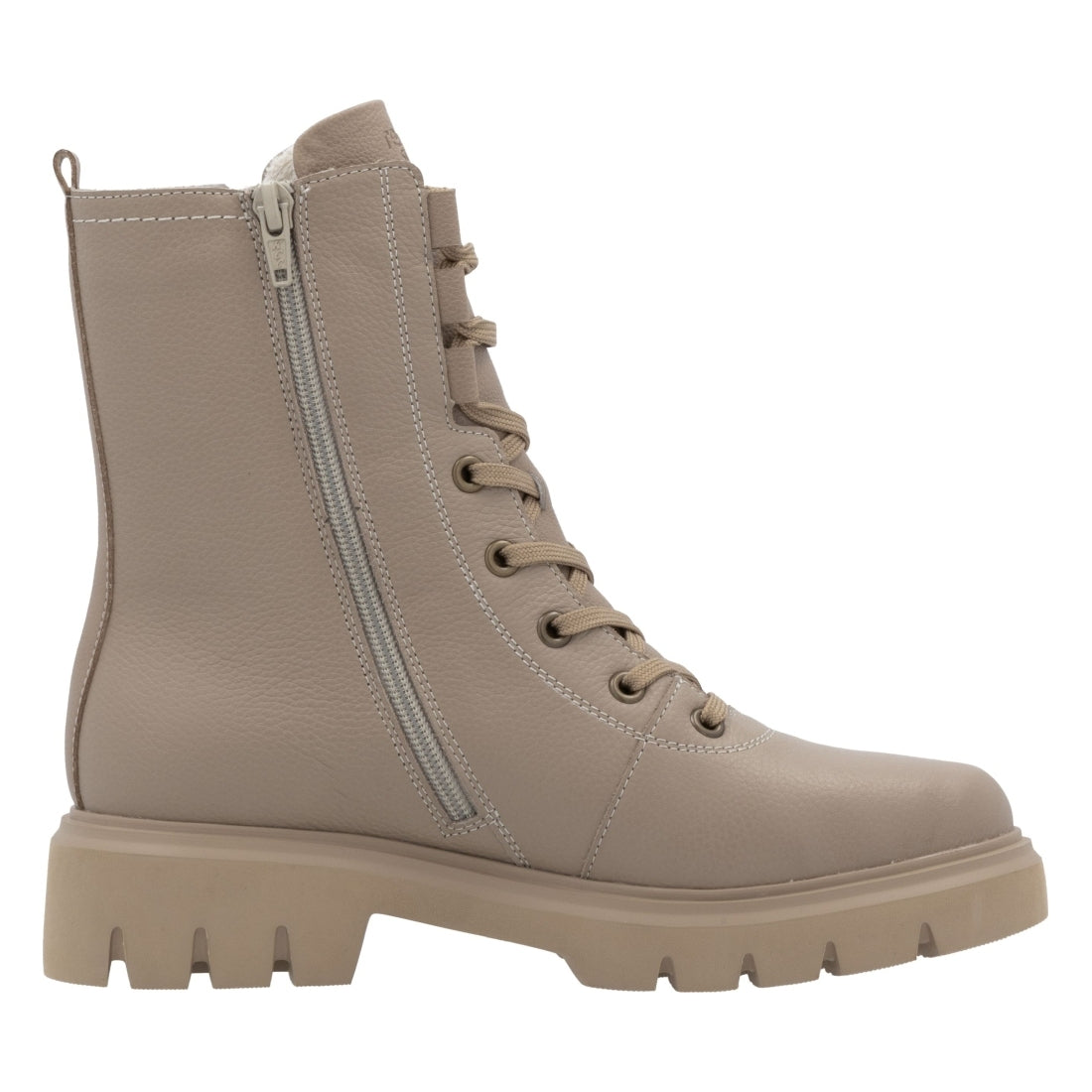 brown casual closed ladies mid height boots