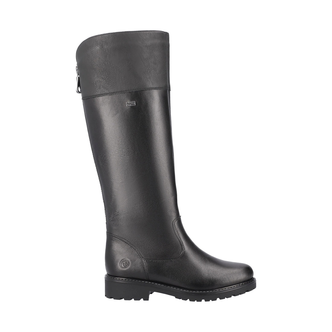 black elegant closed ladies' boots