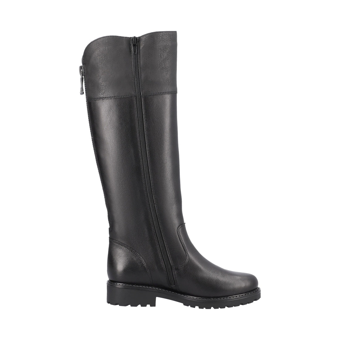 black elegant closed ladies' boots