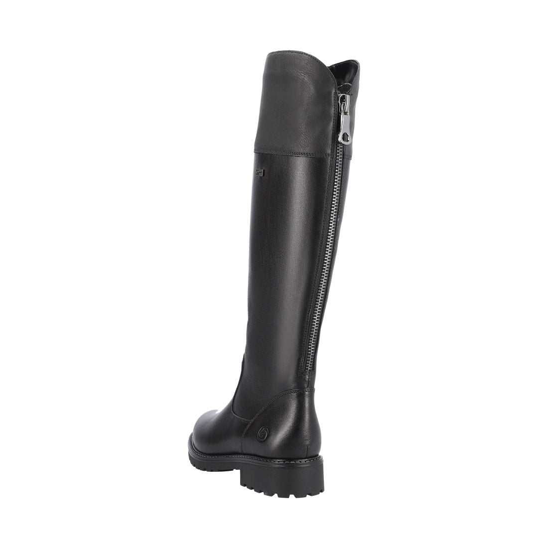 black elegant closed ladies' boots